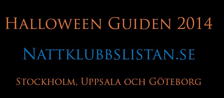 Halloween Guide Nattklubbslistan